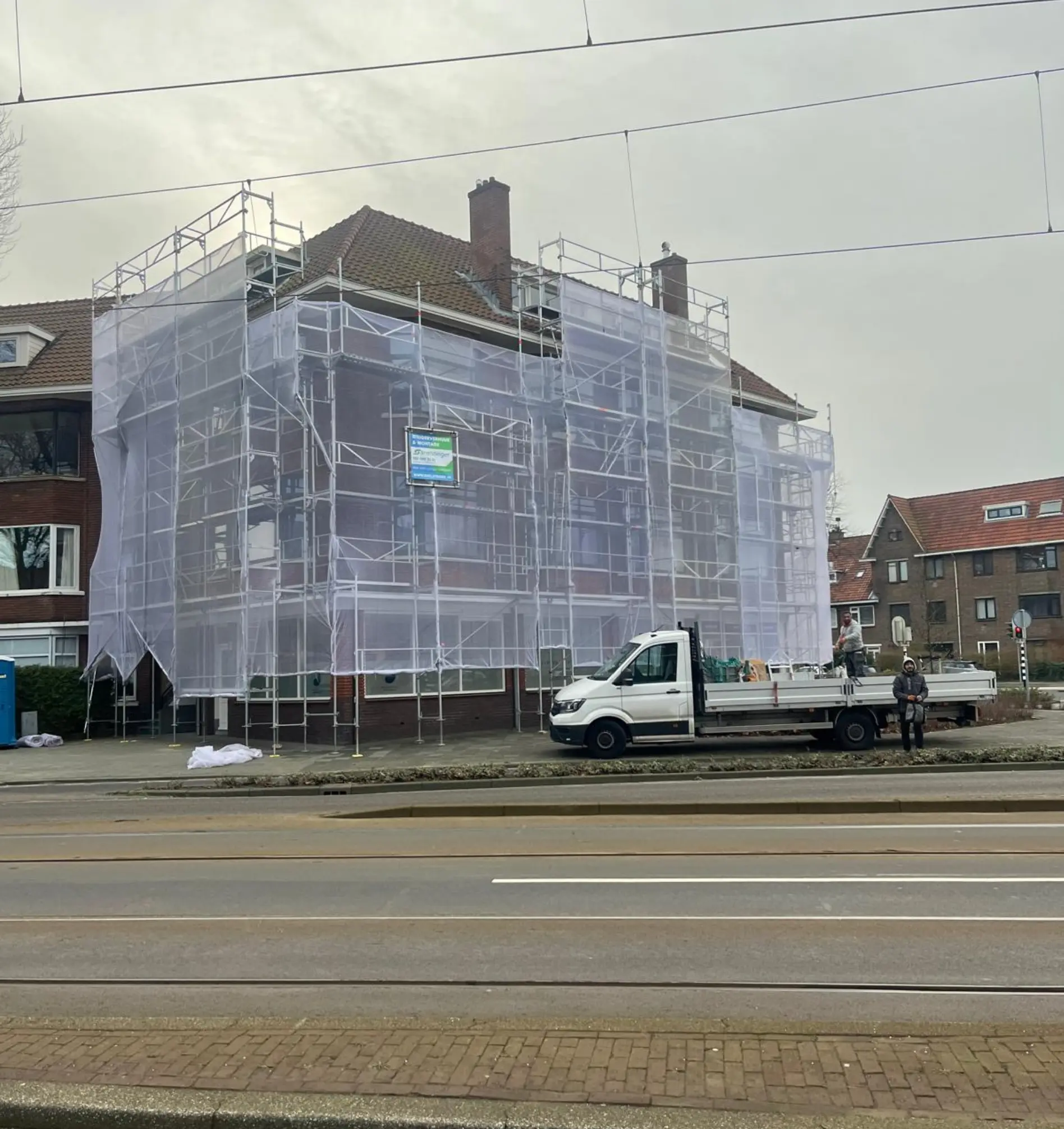 Steiger afbreken Snelsteiger