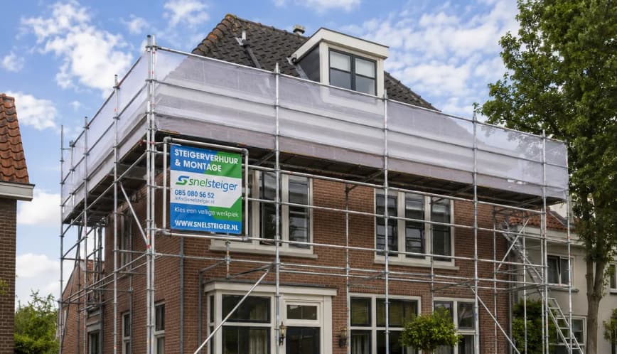 Zelf steiger opbouwen - mag dat en is het verstandig