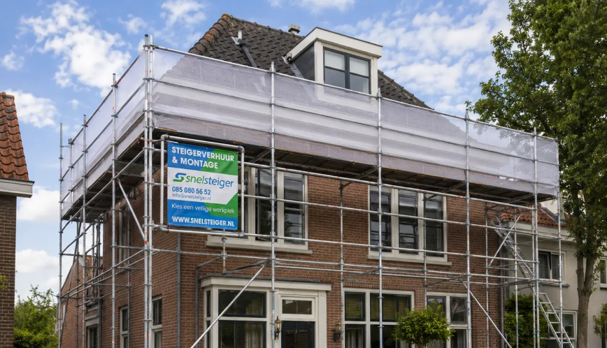 Zelf steiger opbouwen - mag dat en is het verstandig